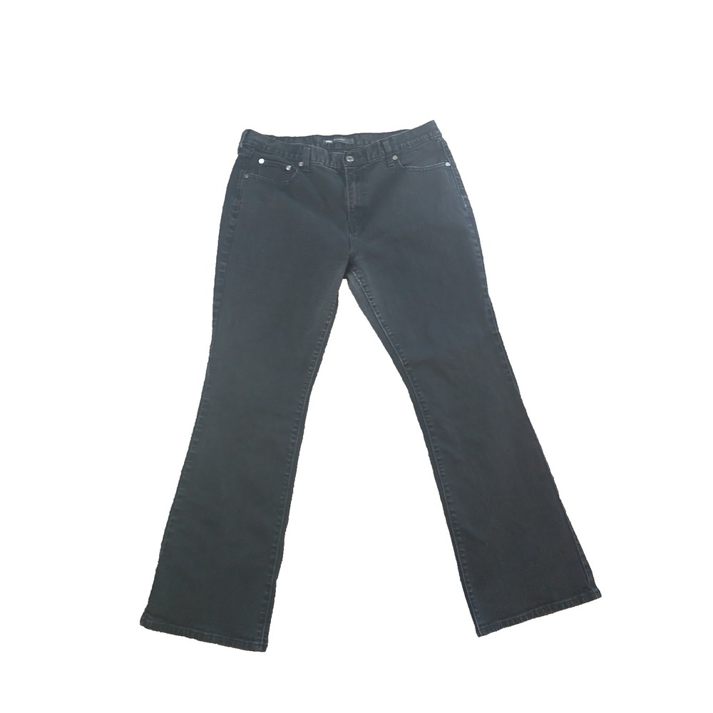 Levi's 515 Bootcut Jeans Sz 16M/33 Black Cowgirl Country Western